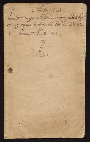 Primary view of object titled '[Copies of Decrees and Orders from the National and State Governments]'.