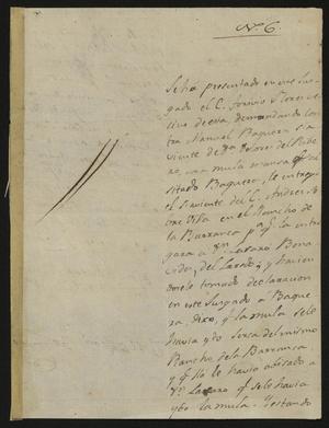 Primary view of object titled '[Letter from José Miguel Benavides to the Alcalde of Laredo, January 21, 1827]'.