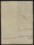 Thumbnail image of item number 2 in: '[Letter from José Miguel Benavides to the Alcalde of Laredo, January 21, 1827]'.