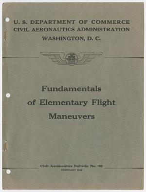 Primary view of object titled 'Fundamentals of Elementary Flight Maneuvers'.