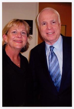 [Woman Posing with John McCain]