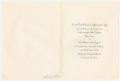 Thumbnail image of item number 3 in: '[Wedding Invitation from Mr. and Mrs. William Loughborough Logan to Mr. and Mrs. H Thomas Douglas, January 11, 1946]'.