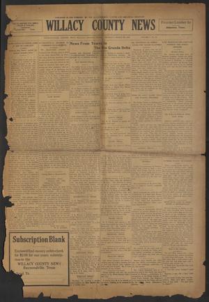 Primary view of object titled 'Willacy County News (Raymondville, Tex.), Vol. 7, No. 10, Ed. 1 Thursday, March 6, 1924'.
