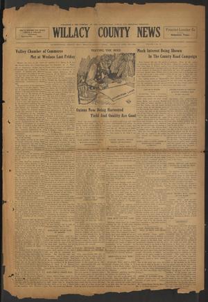 Primary view of object titled 'Willacy County News (Raymondville, Tex.), Vol. 7, No. 15, Ed. 1 Thursday, April 10, 1924'.