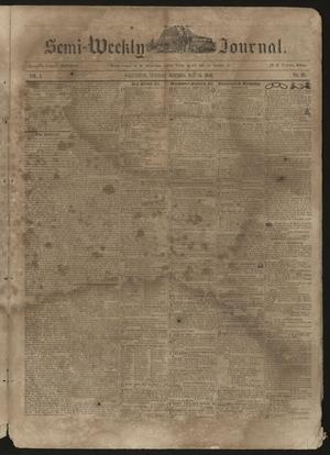 The Semi-Weekly Journal. (Galveston, Tex.), Vol. 1, No. 28, Ed. 1 Tuesday, May 14, 1850