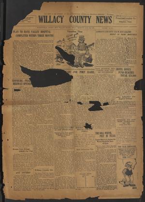 Primary view of object titled 'Willacy County News (Raymondville, Tex.), Vol. 7, No. 27, Ed. 1 Thursday, July 10, 1924'.