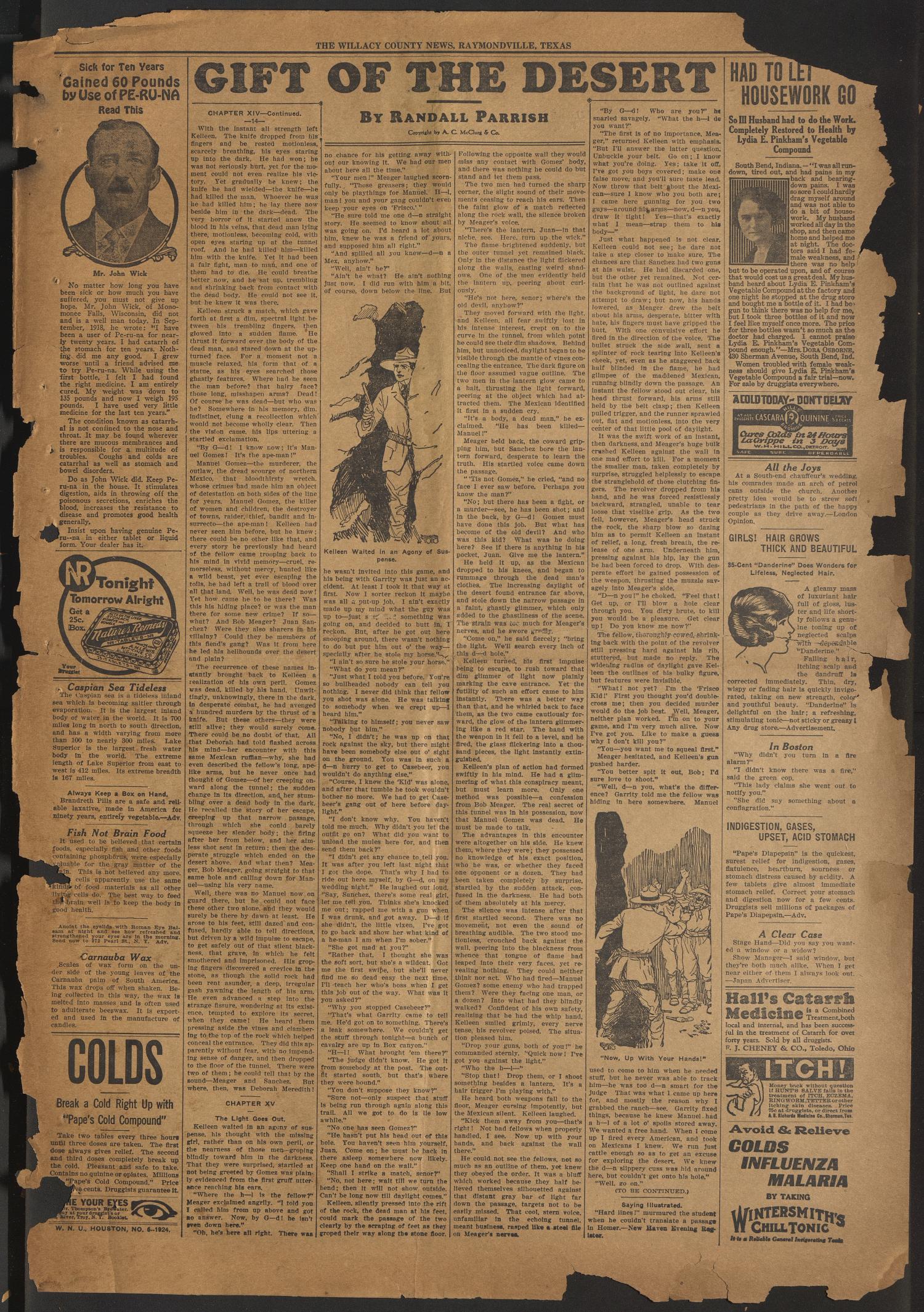 Willacy County News (Raymondville, Tex.), Vol. 7, No. 6, Ed. 1 Thursday, February 7, 1924
                                                
                                                    [Sequence #]: 3 of 12
                                                