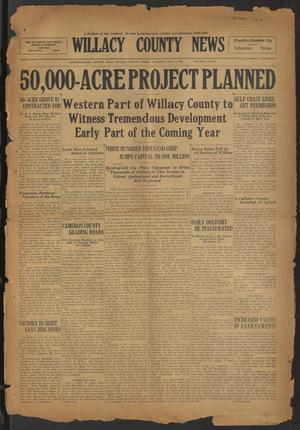 Willacy County News (Raymondville, Tex.), Vol. 7, No. 41, Ed. 1 Thursday, October 16, 1924