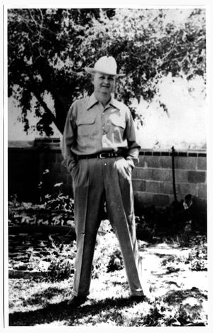 M.D.Bryant at Spring Creek Ranch, 1962