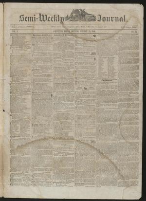 The Semi-Weekly Journal. (Galveston, Tex.), Vol. 1, No. 76, Ed. 1 Friday, October 25, 1850