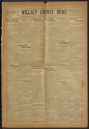 Primary view of object titled 'Willacy County News (Raymondville, Tex.), Vol. 8, No. 27, Ed. 1 Thursday, July 9, 1925'.