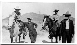 Oren, Joe, Forrest Jordan, and Lucius, Sr. in 1907