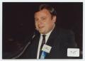 Photograph: [Photograph of Dr. Ray Perryman Speaking]