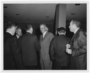 Primary view of object titled '[Photograph of John Connally and Group of Men]'.