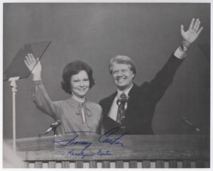 [Photograph of President Jimmy Carter and Rosalynn Carter]