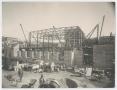 Photograph: [Partially Complete Construction Site Looking East]