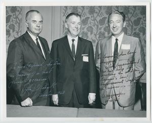 Primary view of object titled '[Photograph of Attorney General John J. O'Connell and Others]'.