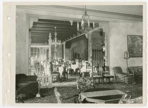 Primary view of object titled '[Hotel Orndorff Dining Room]'.