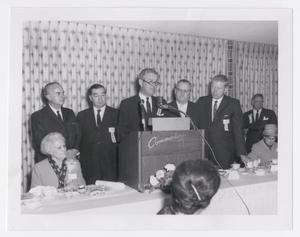 [Photograph of John Connally and Others at Dinner Ceremony]