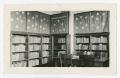 Photograph: [Carnegie Library Book Shelf Corner]