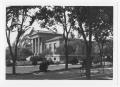 Photograph: [Carnegie Library Front and Right Side View]
