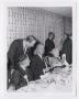 Primary view of [Photograph of John Connally and Elderly Ladies at Dinner]