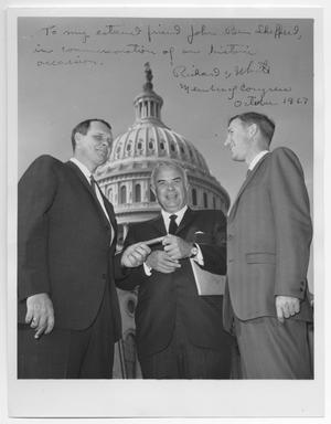 [Photograph of Shepperd, White, and Unidentified Man]