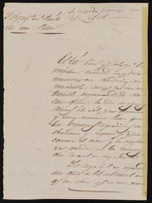 [Letter from Policarzo Martinez to the Laredo Alcalde, June 19, 1845]