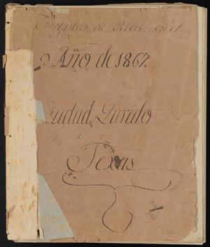 Primary view of object titled '[Register of Cattle Brands]'.