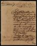 Primary view of [Letter from Comandante Bravo to Alcalde Ramón, May 2, 1845]