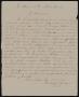 Primary view of [Letter from Gertrudis Sanchez to the City of Laredo, December 28, 1866]