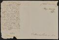Thumbnail image of item number 2 in: '[Letter from Policarzo Martinez to Alcalde Ramón, May 6, 1845]'.