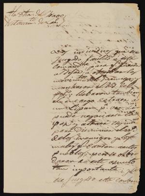 [Letter from Comandante Bravo to the Laredo Alcalde, September 9, 1845]