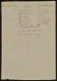 Thumbnail image of item number 2 in: '[List of Retired Soldiers in Laredo]'.