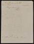 Thumbnail image of item number 2 in: '[Letter from Policarzo Martinez to the Laredo Alcalde, March 24, 1845]'.