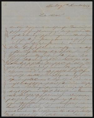 [Letter from Edmund Lieck to Julius, November 5, 1864]