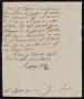 Thumbnail image of item number 2 in: '[Letter from Juzgado Santiago Vela to Alcalde García, November 4, 1846]'.