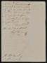 Thumbnail image of item number 2 in: '[Letter from Rafael García to the Laredo Alcalde, January 16, 1845]'.