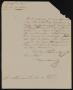 Letter: [Letter from Policarzo Martinez to the Laredo Alcalde, August 27, 184…