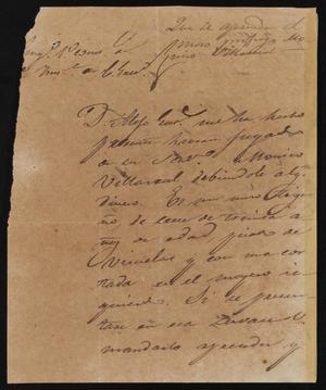 [Letter from Juzgado Vela to the Laredo Alcalde, June 22, 1845]