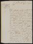 Thumbnail image of item number 1 in: '[Letter from Policarzo Martinez to the Laredo Alcalde, June 10, 1845]'.