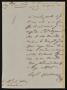 Thumbnail image of item number 1 in: '[Letter from Juzgado Martinez to the Laredo Alcalde, May 8, 1845]'.