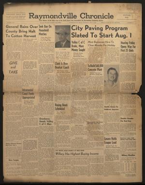Raymondville Chronicle (Raymondville, Tex.), Vol. 22, No. 27, Ed. 1 Thursday, July 1, 1948