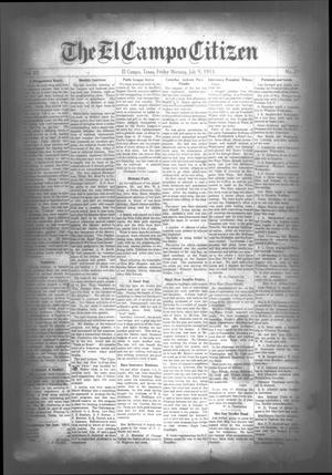The El Campo Citizen (El Campo, Tex.), Vol. 15, No. 23, Ed. 1 Friday, July 9, 1915
