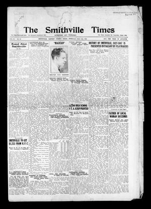 Primary view of object titled 'The Smithville Times Enterprise and Transcript (Smithville, Tex.), Vol. 40, No. 28, Ed. 1 Thursday, July 13, 1933'.