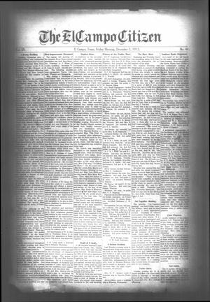 The El Campo Citizen (El Campo, Tex.), Vol. 15, No. 44, Ed. 1 Friday, December 3, 1915