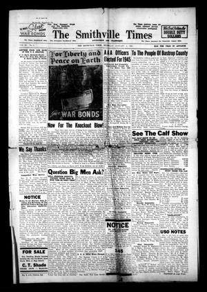Primary view of object titled 'The Smithville Times Enterprise and Transcript (Smithville, Tex.), Vol. 53, No. 1, Ed. 1 Thursday, January 4, 1945'.