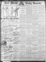 Primary view of Fort Worth Daily Gazette. (Fort Worth, Tex.), Vol. 14, No. 180, Ed. 1, Thursday, April 10, 1890