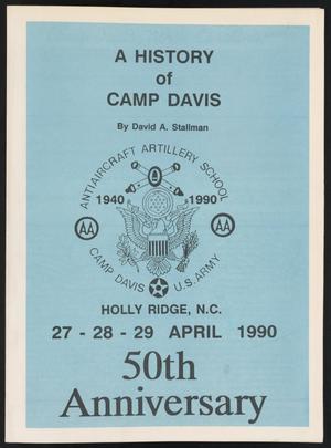 [A History of Camp Davis]