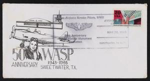[50th Anniversary WASP Historic Monument Dedication Envelope #3]